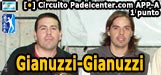 Los hermanos Gianuzzi ganan de punta a punta sin ceder sets