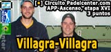 Los Villagra debutan en el APP-A con un campeonato de 3 venciendo a Monteverdi-Martin