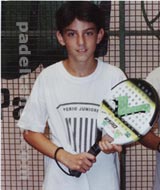 Pablo Bartomioli, de la escuela de padel, con 12 a&ntilde;os gan&oacute; su primer torneo en C 7...toda una promesa