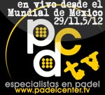 Padelcenter.tv y Veloenvivo.com te llevaron la transmision del X Mundial de Padel Mexico 2010 al living de tu casa