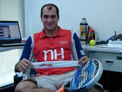 Sebasti&aacute;n Nerone y su visita de todos los a&ntilde;os a Padelcenter.com