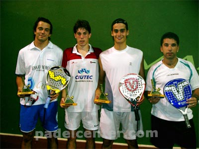 Francisco Gomes junto a Jardim, Julianoti y Del Bono