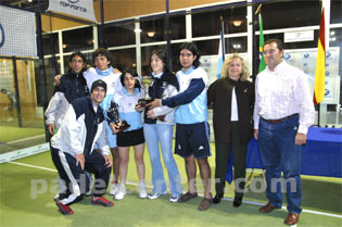 La delegaci&oacute;n argentina (foto: gentileza diario Melilla Hoy)
