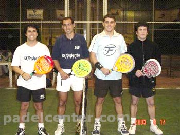Los finalistas (foto: El Tridente Padel)