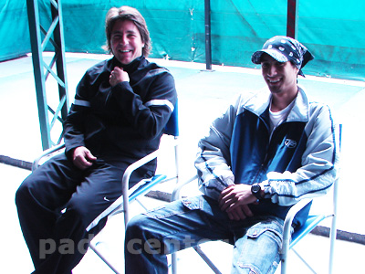 Facundo Valenzuela y Emmanuel Garc&iacute;a, felices